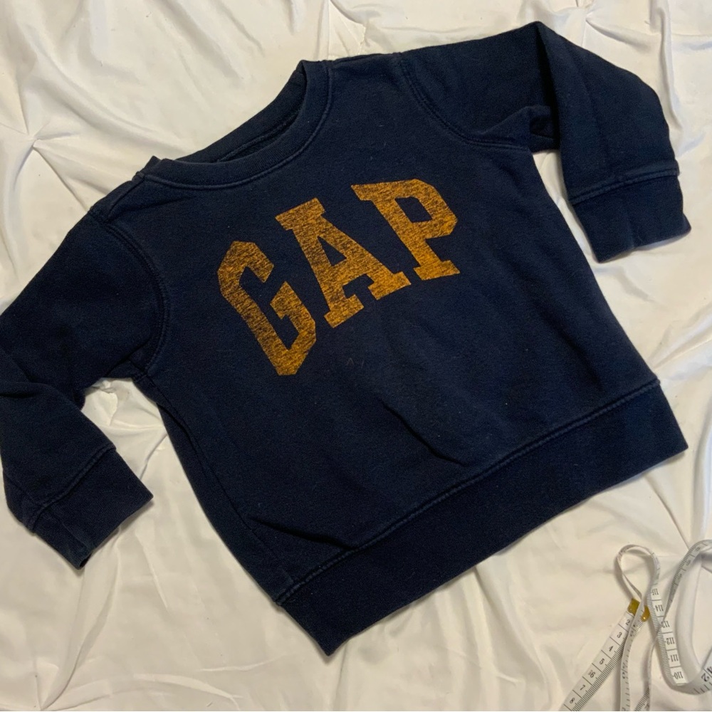 Pick any 5 for $15 GAP Kids Dark Blue Sweatshirt with Gold Logo